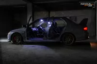 LED Innenraumbeleuchtung SET für Mitsubishi Lacner Evo VIII 8 - Cool-White